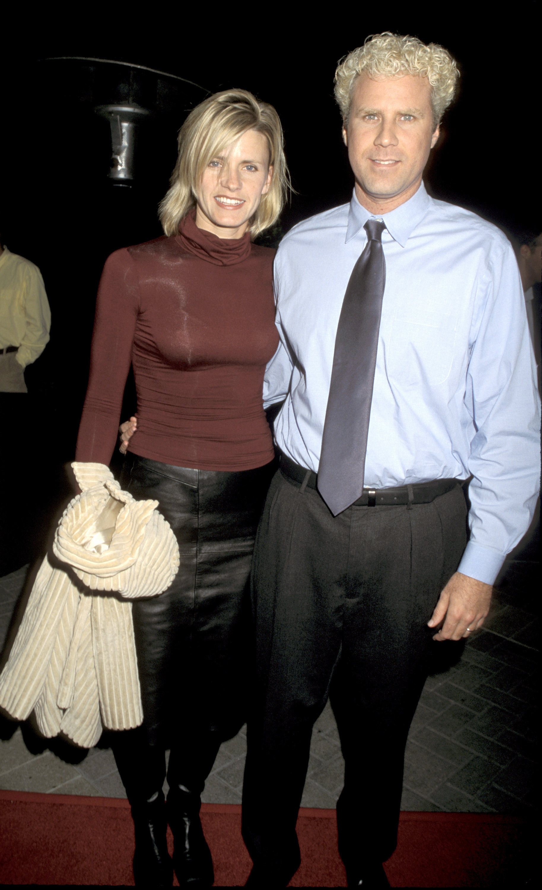 Will Ferrell and Viveca Paulin at the premiere of "The Ladies Man," 2000 | Source: Getty Images