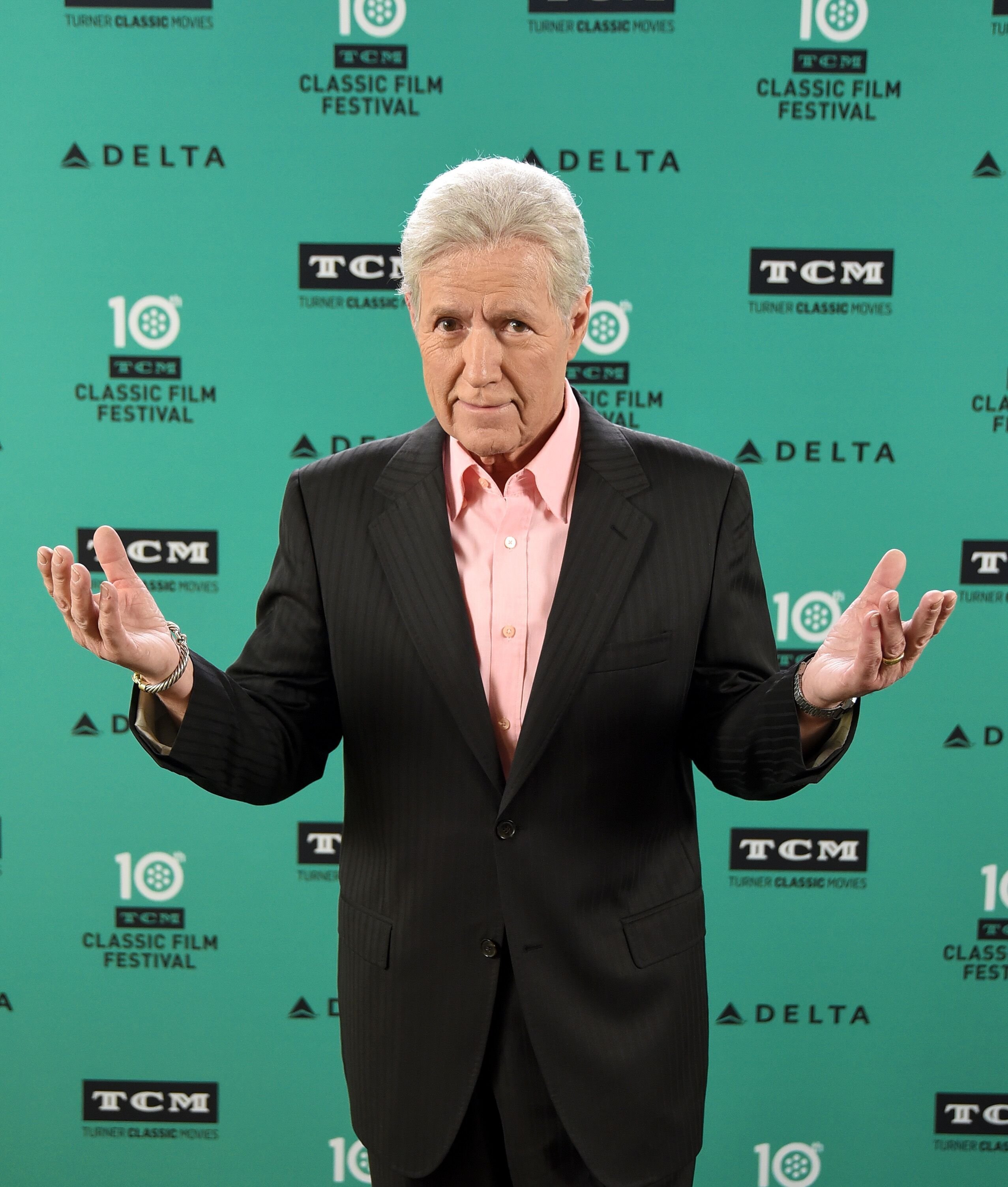 Alex Trebek at TCM's 10th annual classic film festival. | Photo: Getty Images