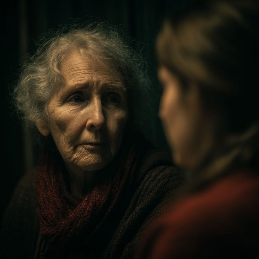 Two women talking | Source: Midjourney