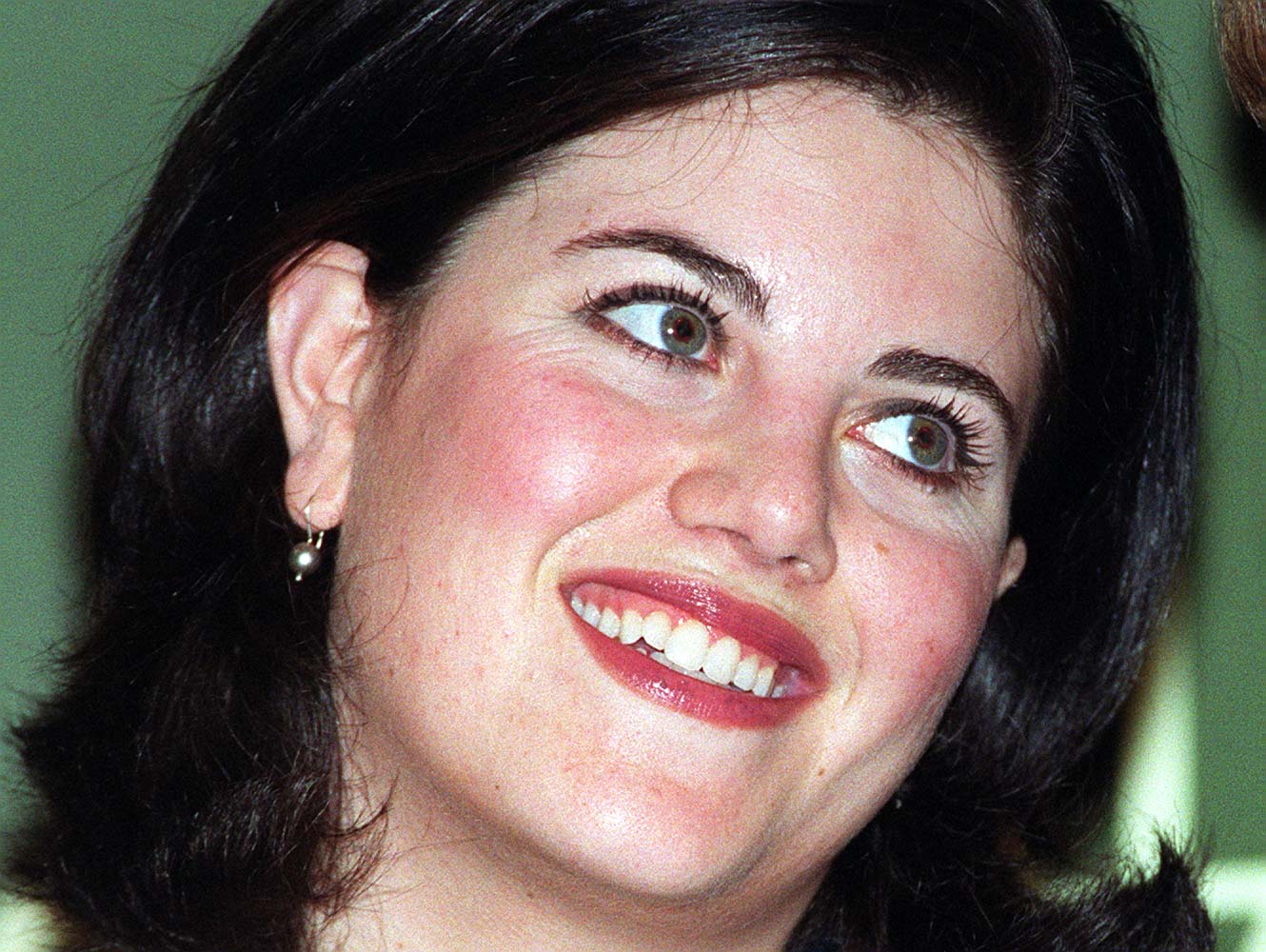 Monica Lewinsky at the Harrods department store on March 8, 1999 in Knightsbridge, London | Source: Getty Images