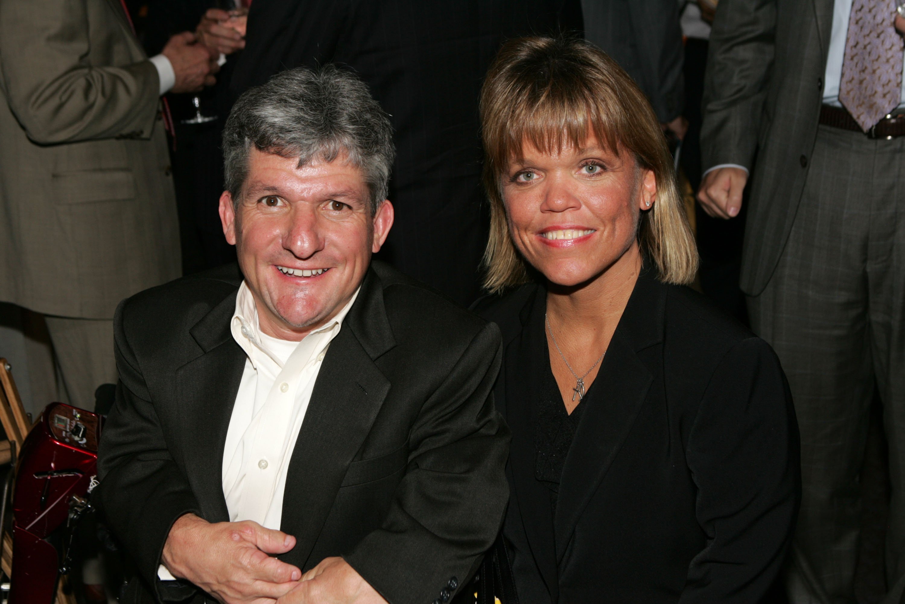 Matt and Amy Roloff attend the Discovery Upfront Presentation NY - Talent Images on April 23, 2008, in New York City. | Source: Getty Images.