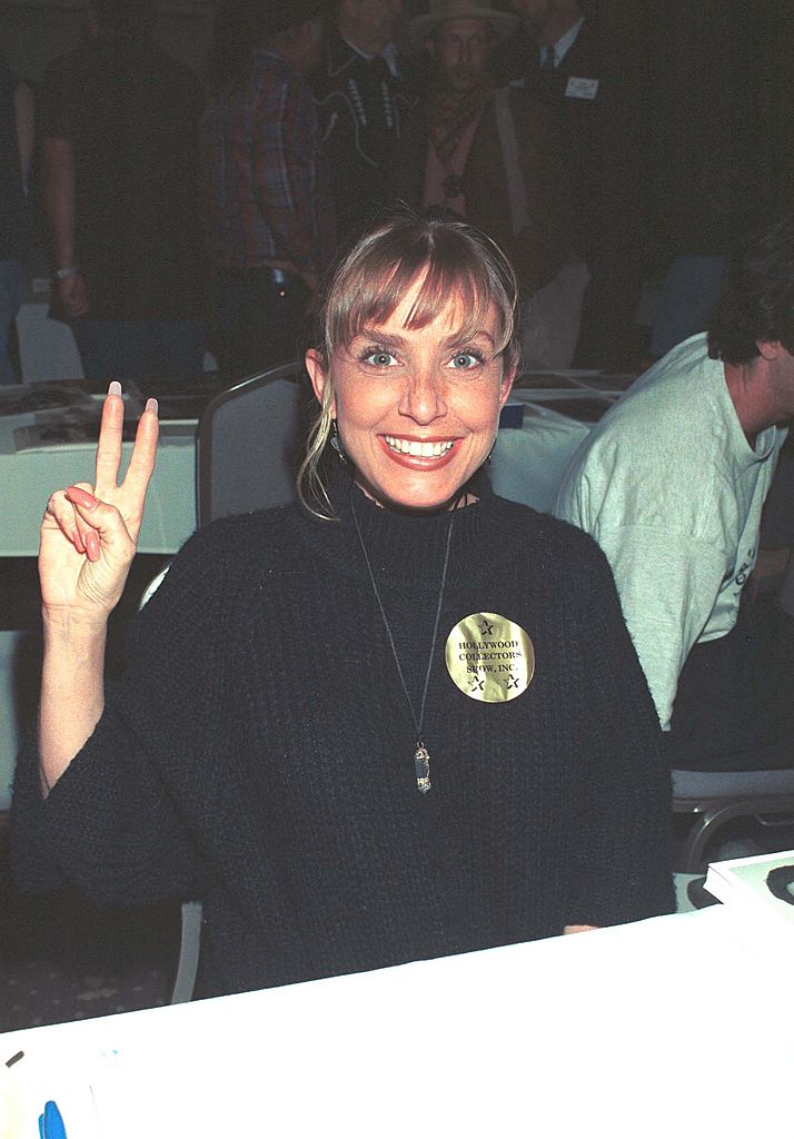 Dana Plato ("Diff''rent Strokes") at the Hollywood Collectors Show. 1998 Hollywood, CA. | Photo: GettyImages