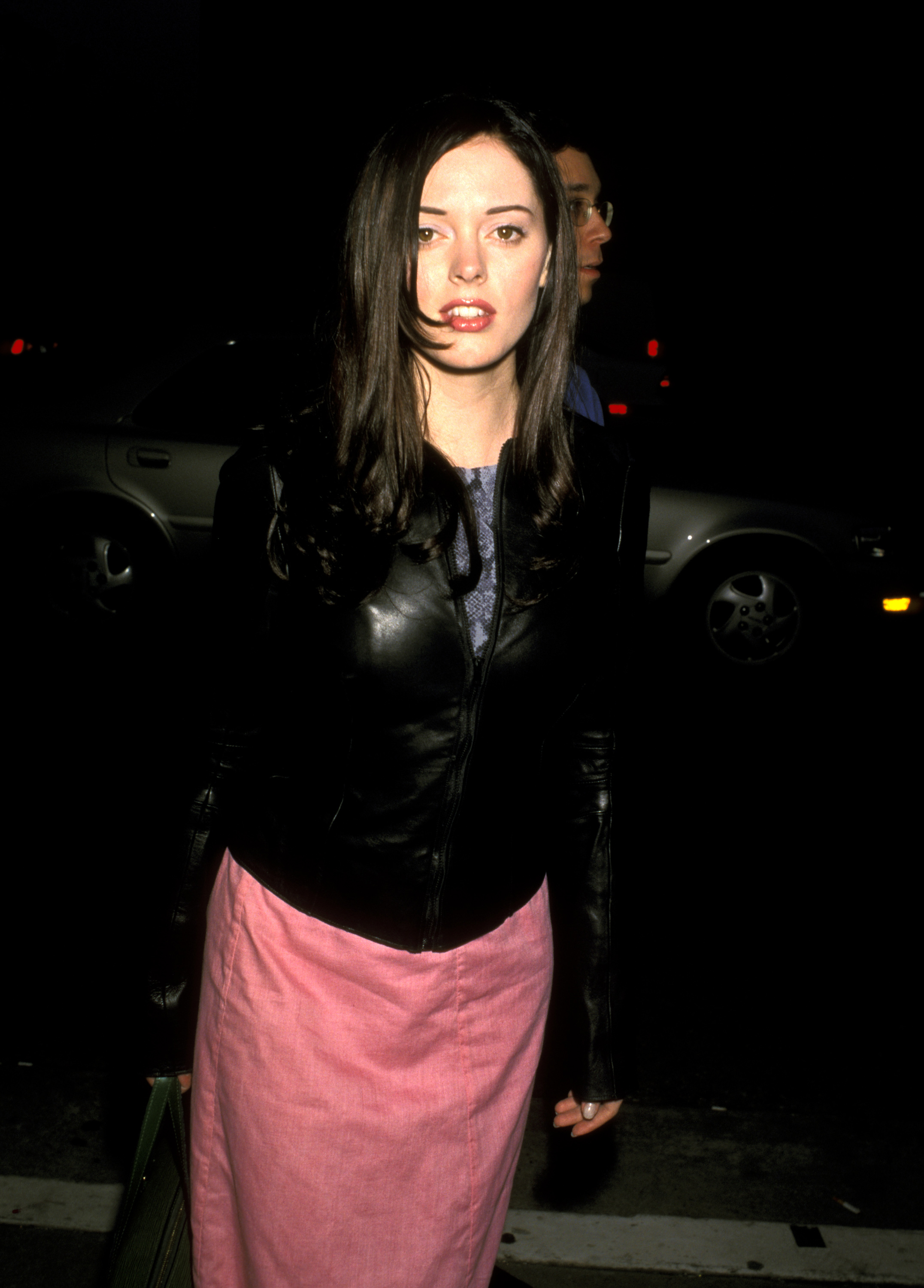 Rose McGowan during the Mascara Premiere at Laemmle Theatres Music Hall on May 12, 1999, in Beverly Hills, California. | Source: Getty Images