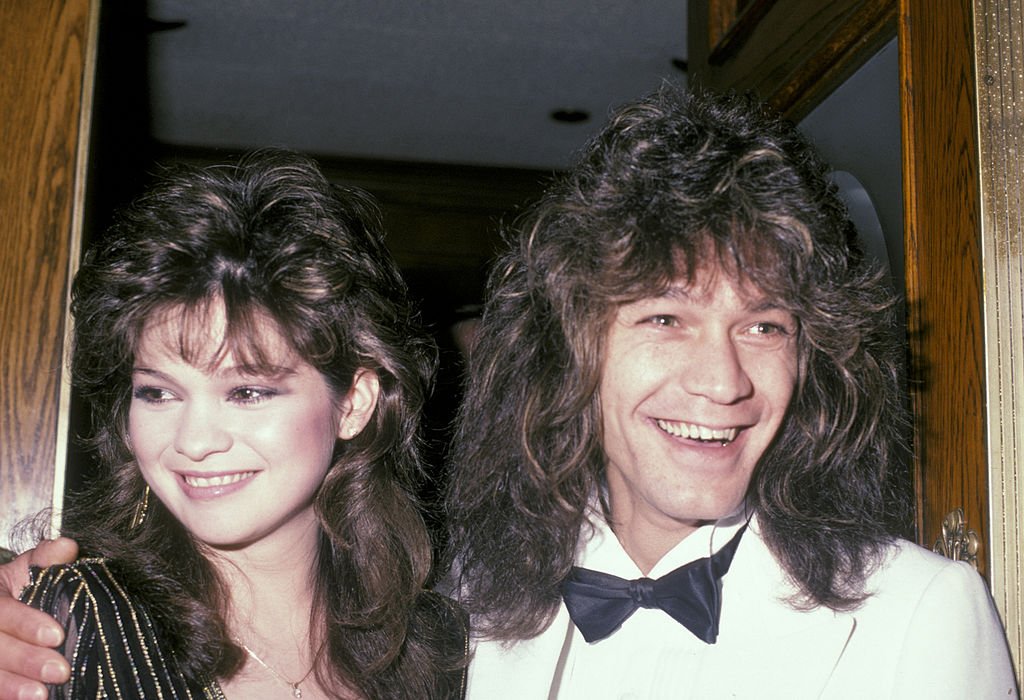 Valerie Bertinelli and Eddie Van Halen during Wrap Party For "One Day At A Time" at Chasen's Restaurant in Beverly Hills, California | Source: Getty Images