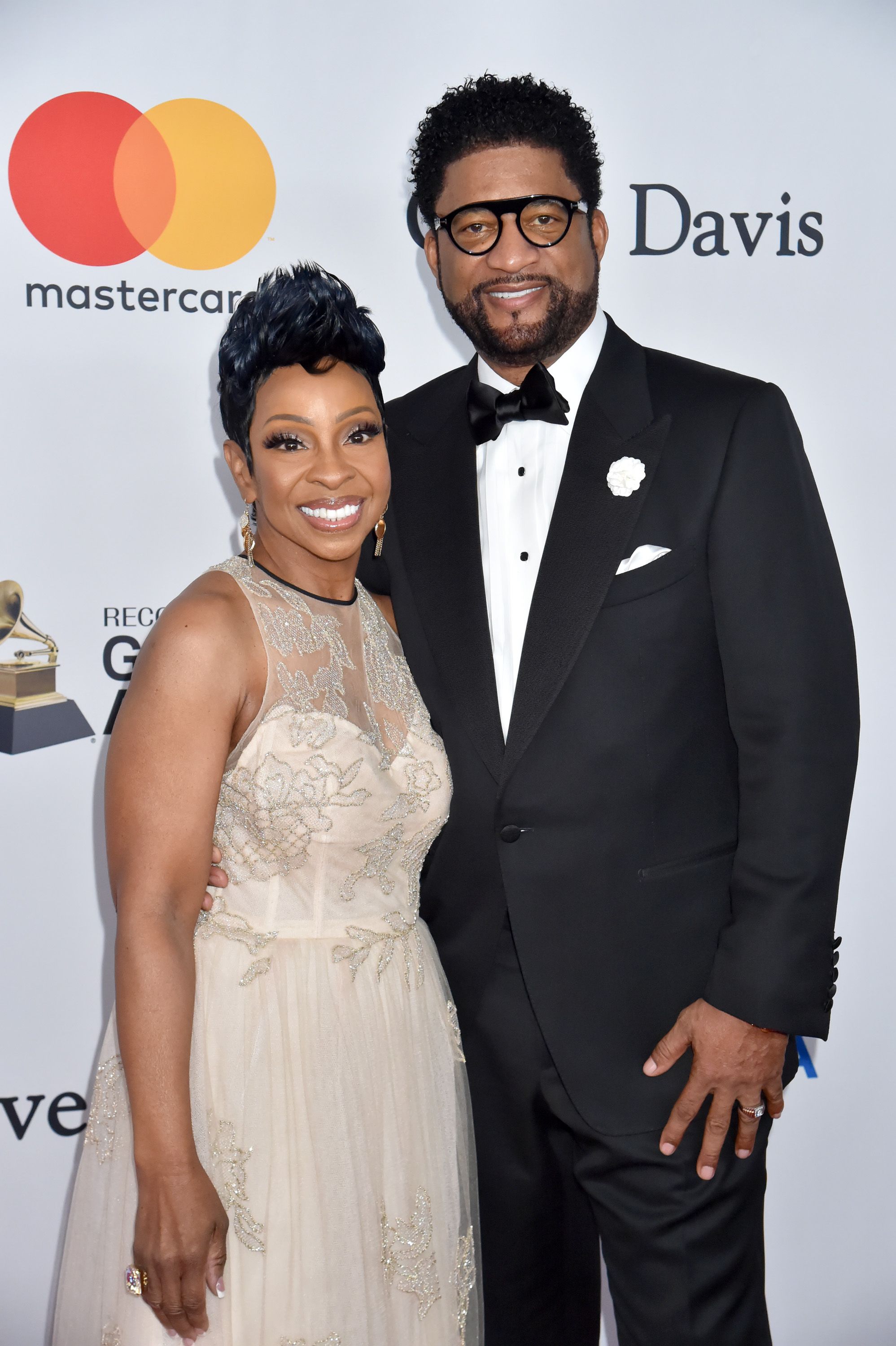 Gladys Knight and William McDowell at the Clive Davis and Recording Academy Pre-GRAMMY Gala and GRAMMY Salute on January 27, 2018 in New York City. | Source: Getty Images