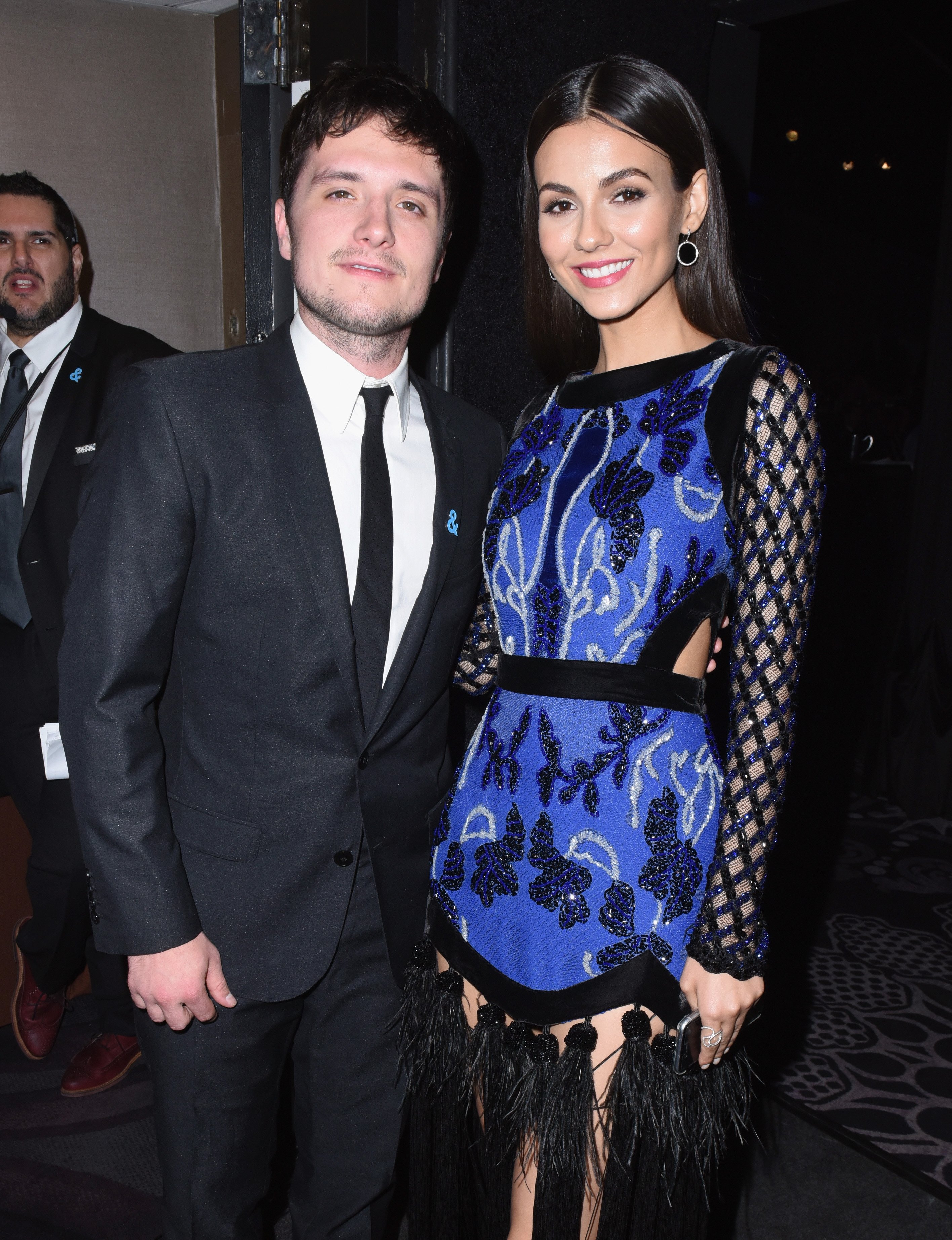 Josh Hutcherson and Victoria Justice at The Beverly Hilton Hotel on April 1, 2017, in Beverly Hills, California. | Source: Getty Images
