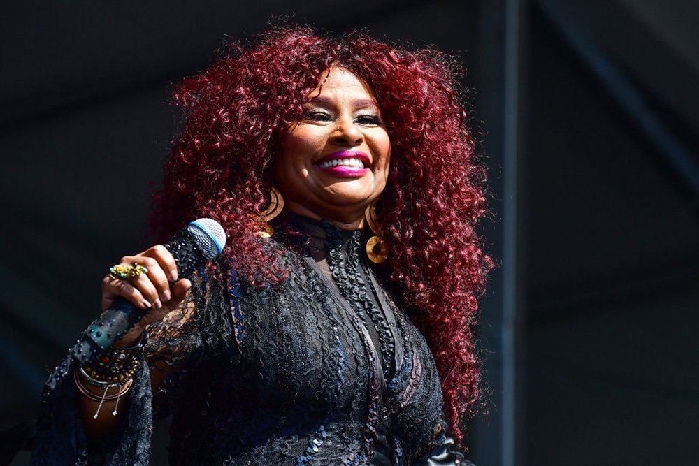 Chaka Khan performs during the 2019 New Orleans Jazz & Heritage Festival 50th Anniversary at Fair Grounds Race Course on May 05, 2019 in New Orleans, Louisiana. I Image: Getty Images.