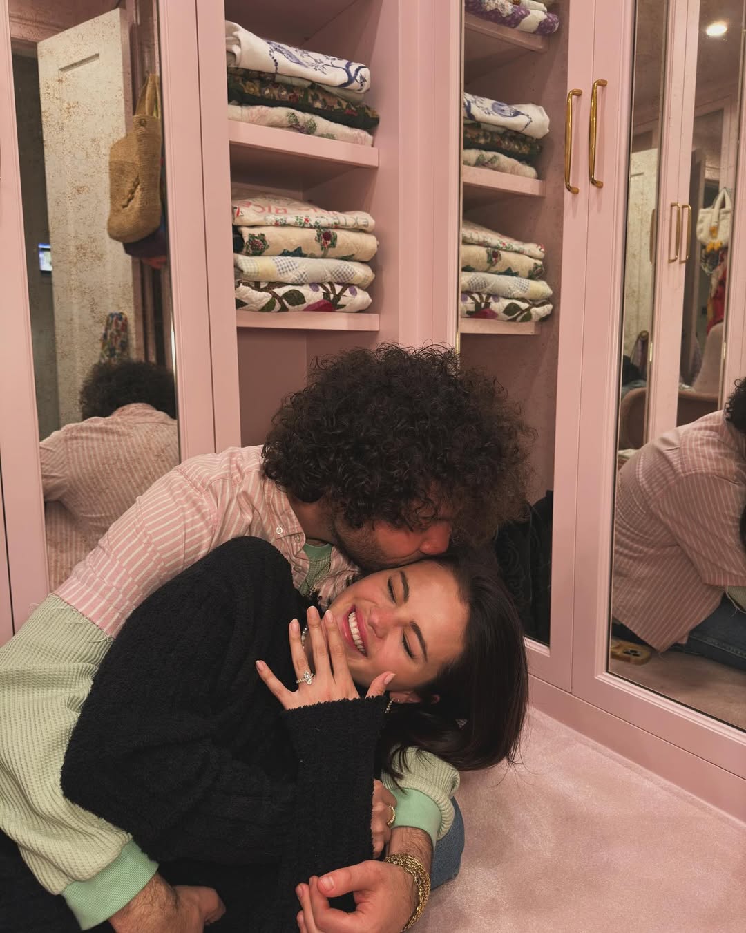 Benny Blanco and Selena Gomez from a post dated December 12, 2024. | Source: Instagram/selenagomez