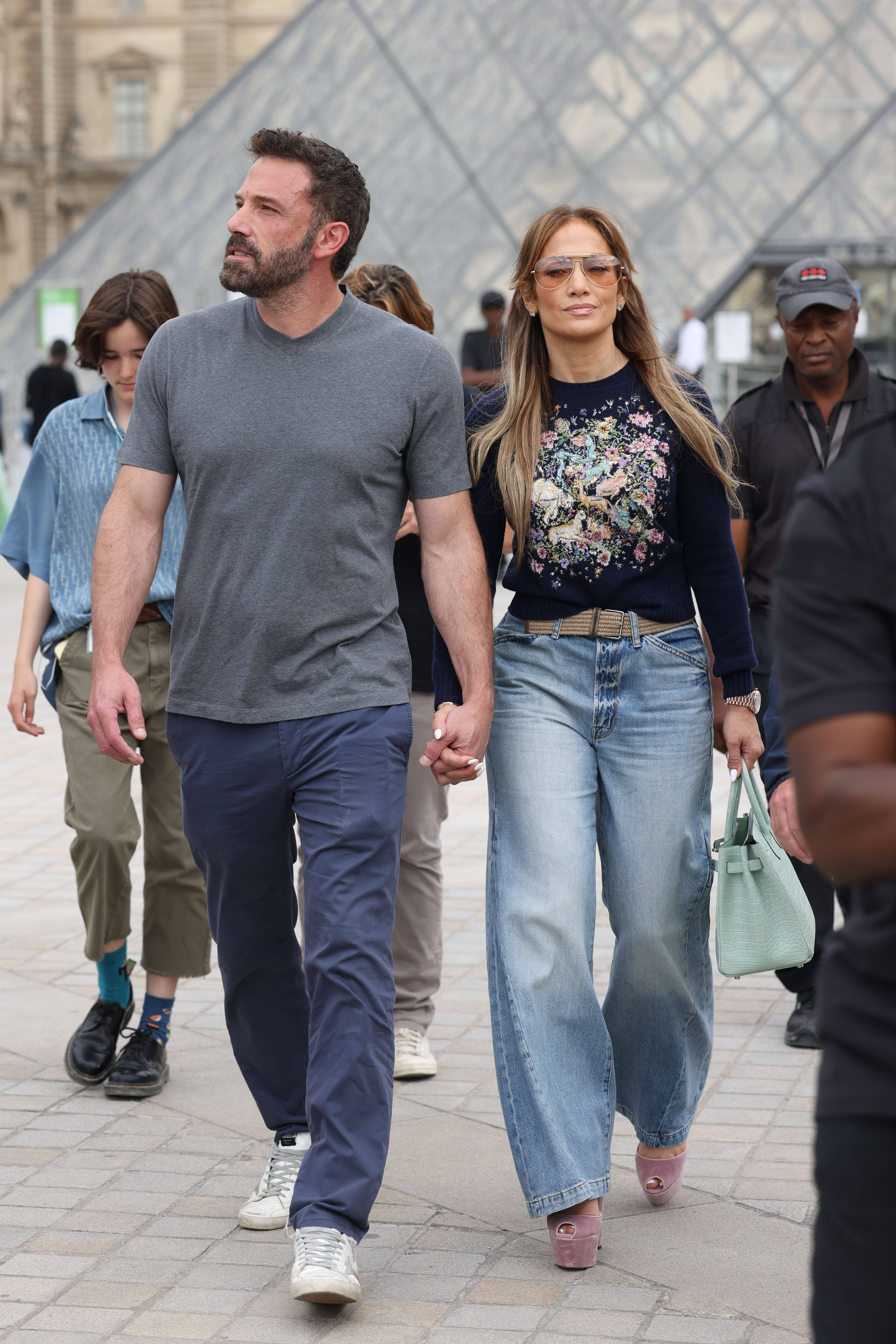 Jennifer Lopez and Ben Affleck are seen on July 26, 2022 | Source: Getty Images