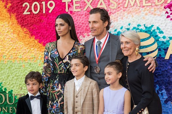 Matthew McConaughey and family at the Texas Medal Of Arts Awards | Photo: Getty Images