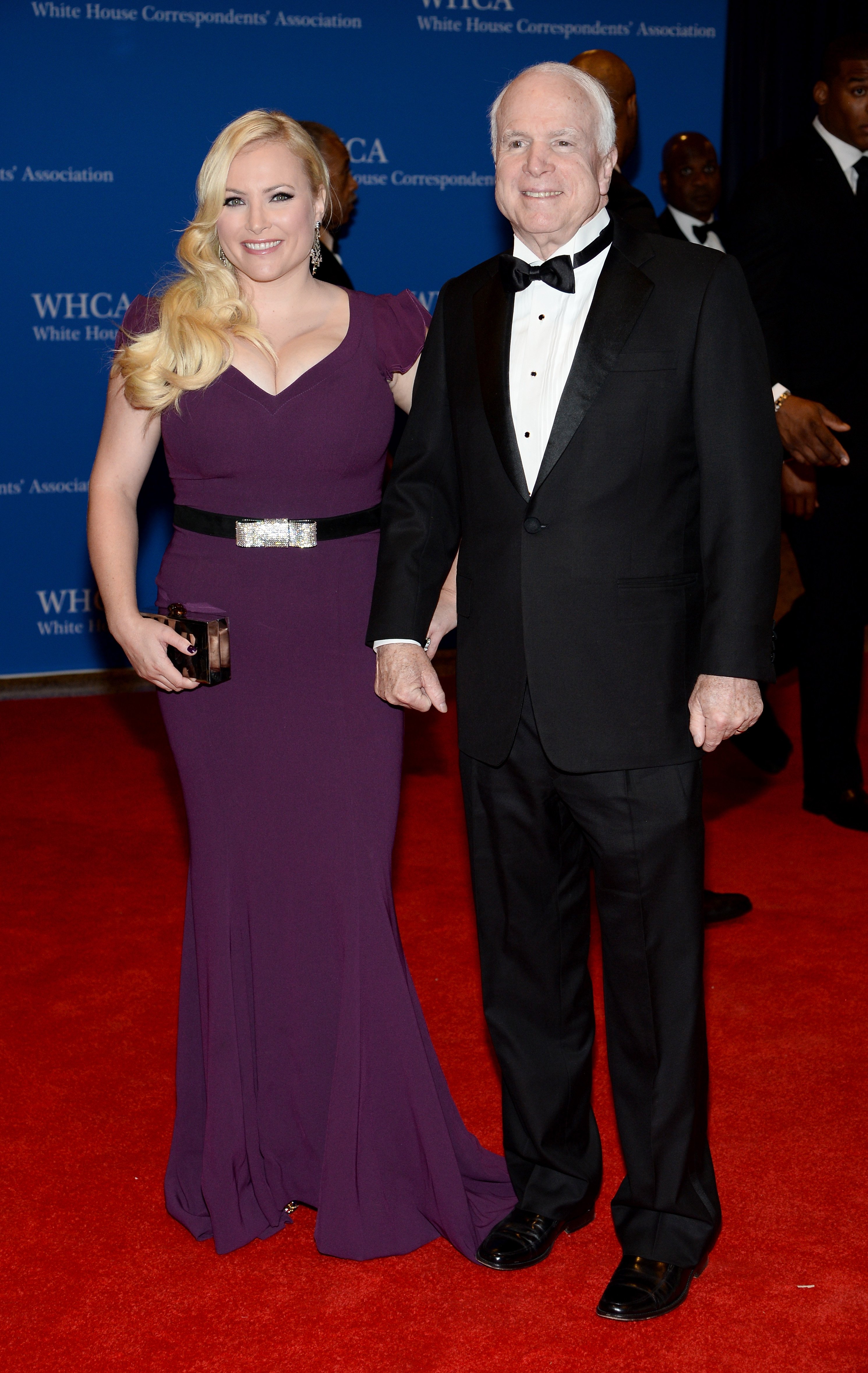 Megan McCain and Senator John McCain attend the 100th Annual White House Correspondents' Association Dinner on May 3, 2014, in Washington, DC. | Source: Getty Images.