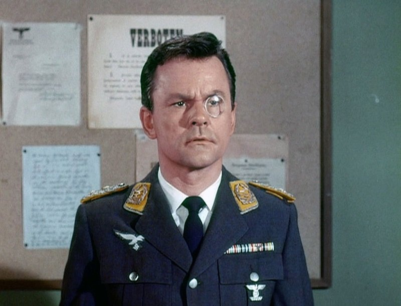 Bob Crane as Col. Robert Hogan in an episode of "Hogan's Heroes" aired in April 1967 | Photo: Getty Images    