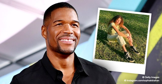 Michael Strahans Daughter Sophia Poses In Matching Yellow Crop Top And Pants In A Photo 