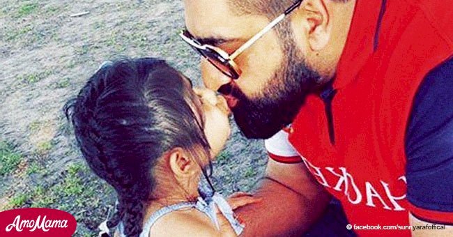 Devastated dad shares heartbreaking final photo of little girl before she died