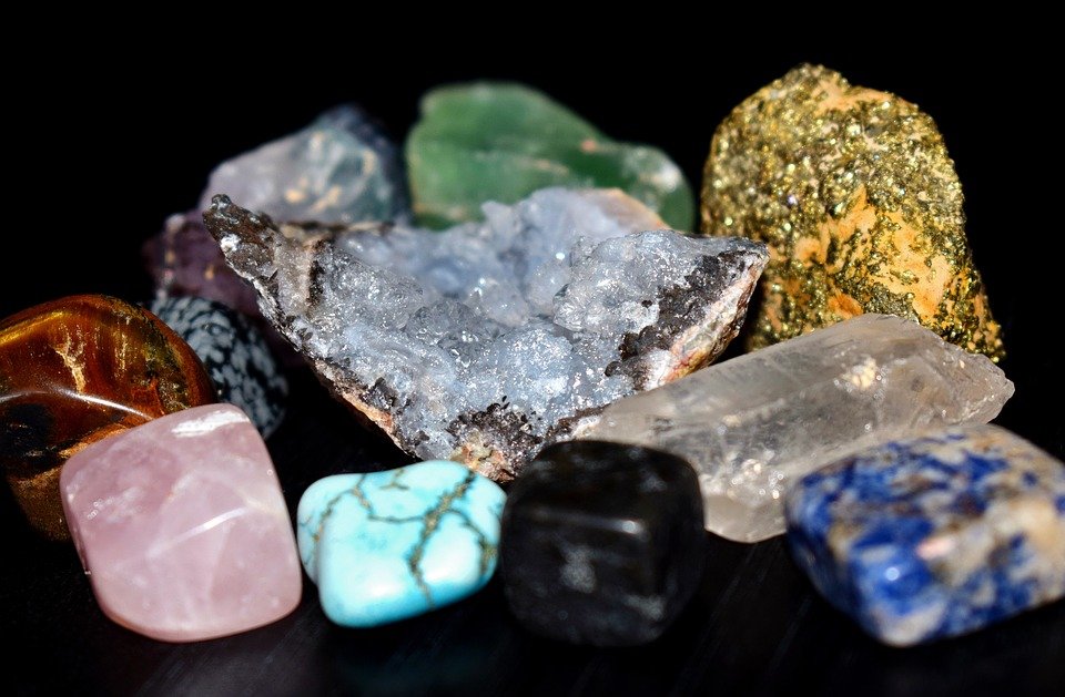 Piedras preciosas. | Imagen: Pixabay