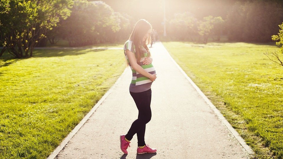 A pregnant lady standing outdoors| Photo: Pixabay