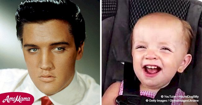 Baby girl sings iconic Elvis Presley song and her precious performance quickly goes viral