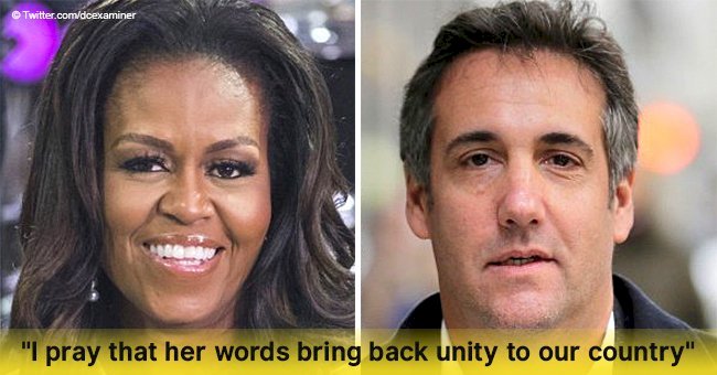 Michael Cohen heats up talk after revealing that he prays Michelle Obama will unify the country