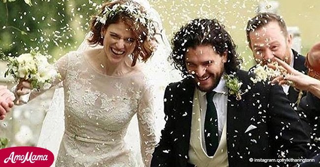  'Game of Thrones' stars Kit Harington and Rose Leslie tie the knot