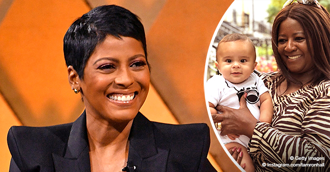 Tamron Hall Shares Adorable Photo of Son Moses Smiling in His Grandma's ...