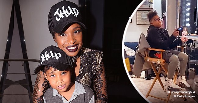 Jennifer Hudson Shares Video Of Son David Enjoying Himself In Her Trailer While On The Set Of Respect