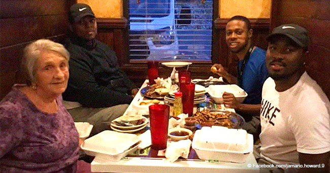 Alabama Men Invite Elderly Woman Sitting Alone to Dine with Them (Photo)