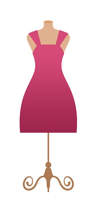 Pinkes Kleid - Quelle: Shutterstock