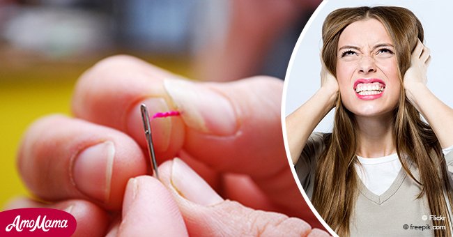 If you struggle to thread a needle, you need to watch this video