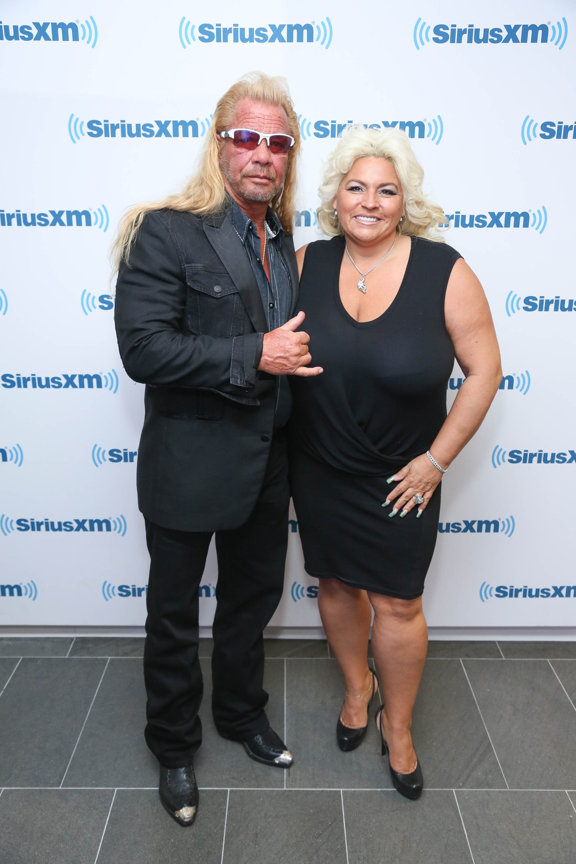 Duane y Beth Chapman visitan los estudios SiriusXM en la ciudad de Nueva York el 9 de junio de 2014 | Foto: Getty Images Duane y Beth Chapman visitan los estudios SiriusXM en la ciudad de Nueva York el 9 de junio de 2014 | Foto: Getty Images