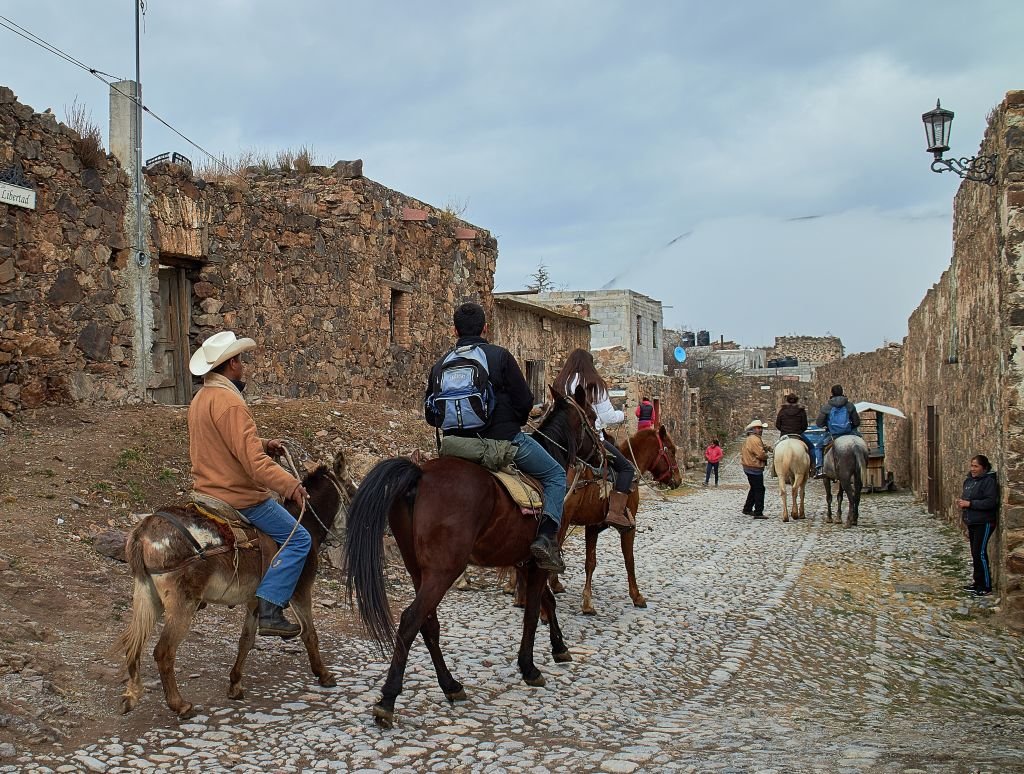 Calle de Real de Catorce. | Foto: Getty Images
