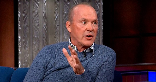 Michael Keaton on "The Late Show with Stephen Colbert" on October 5, 2021 | Photo: YouTube/The Late Show with Stephen Colbert
