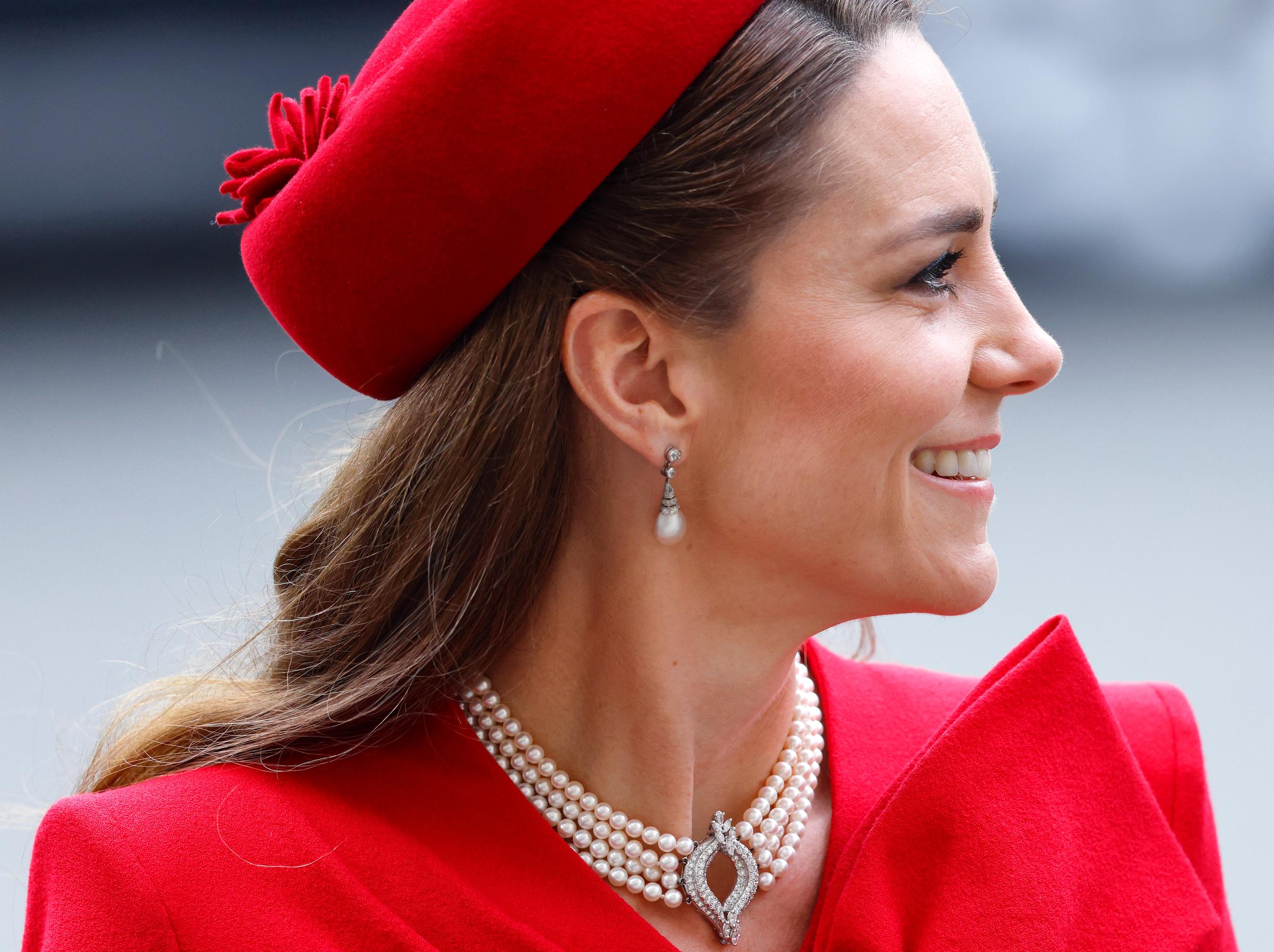 Princess Catherine is photographed at the celebrations for Commonwealth Day at Westminster Abbey on March 10, 2025, in London, England | Source: Getty Images