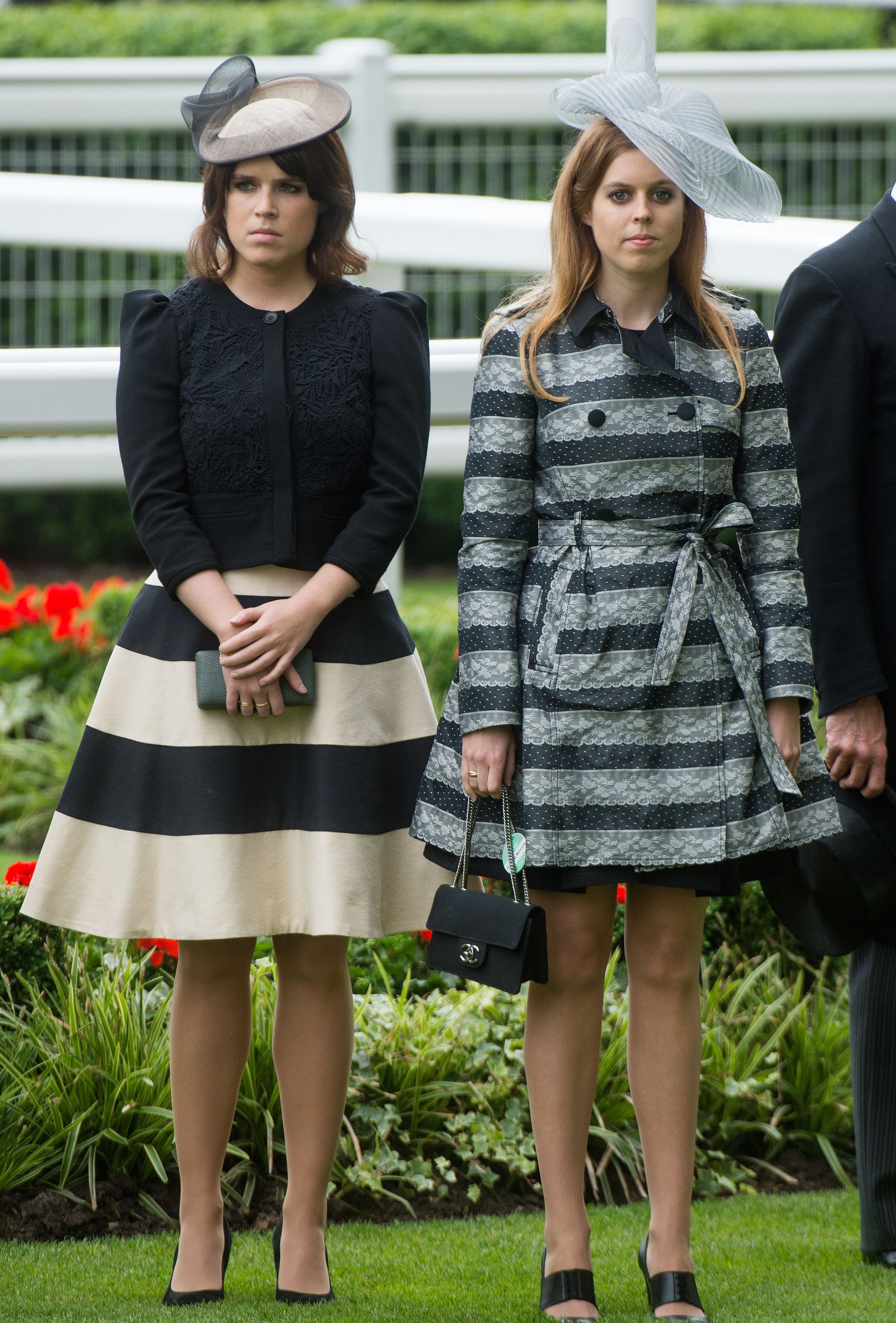 Princess Eugenie and Princess Beatrice on Day 1 of the Royal Ascot at Ascot Racecourse on June 18, 2013, in England. | Source: Getty Images