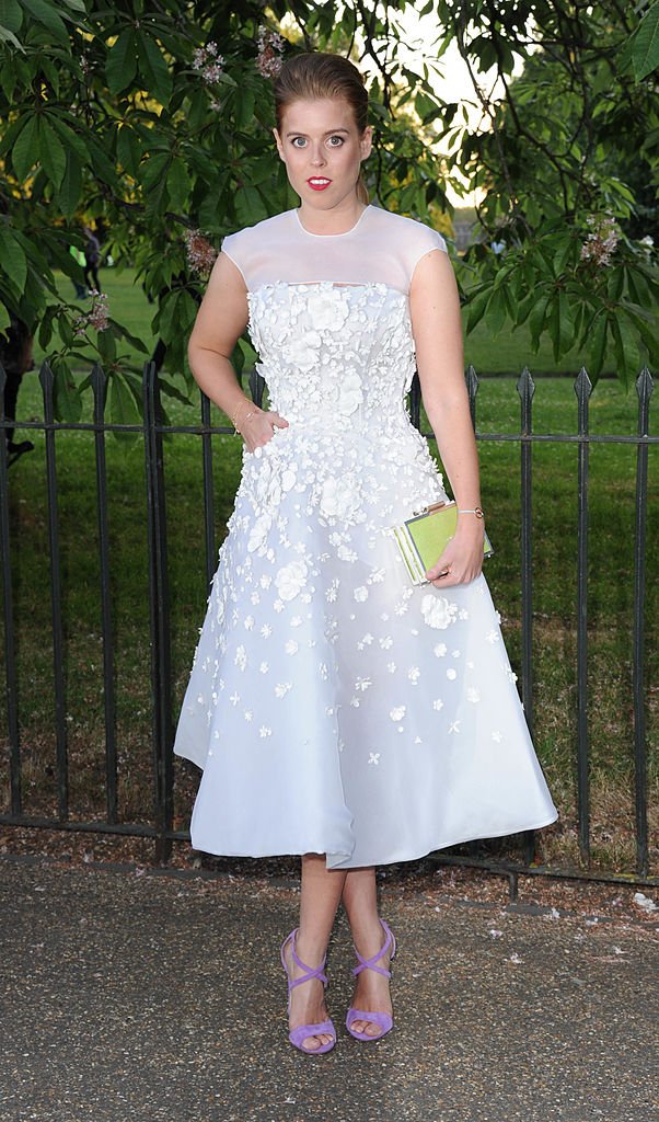 Princess Beatrice at the annual Serpentine Galley Summer Party at The Serpentine Gallery on July 1, 2014, in London, England. | Source: Getty Images
