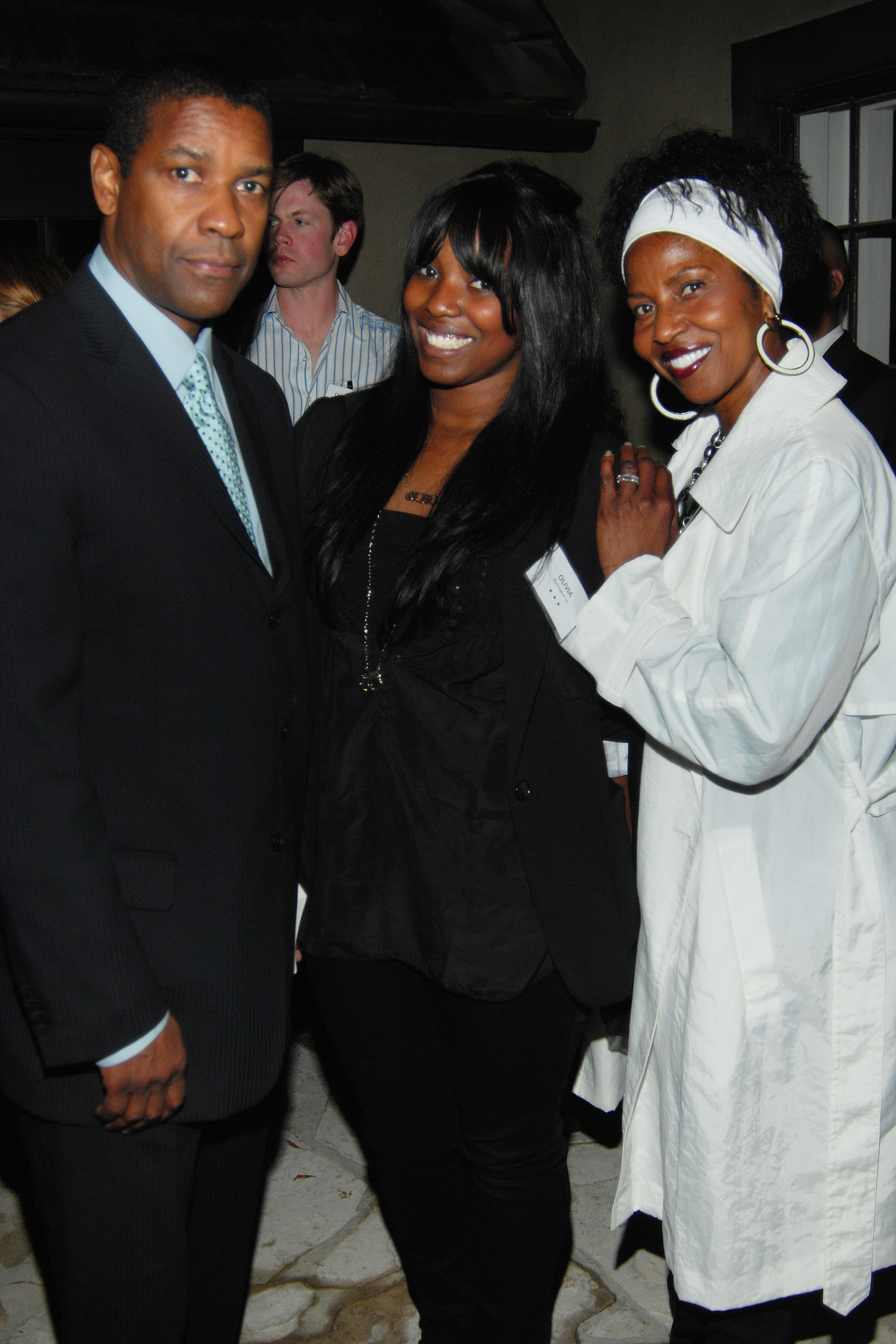 Denzel Olivia, and Pauletta Washington at the Tisch School Summer Soiree in Beverly Hills, California on June 3, 2009 | Source: Getty Images