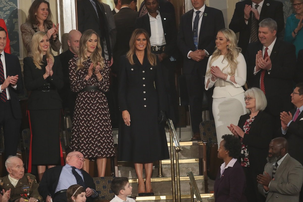 Melania Trump arriving at the 2019 SOTU | Photo: Getty Images
