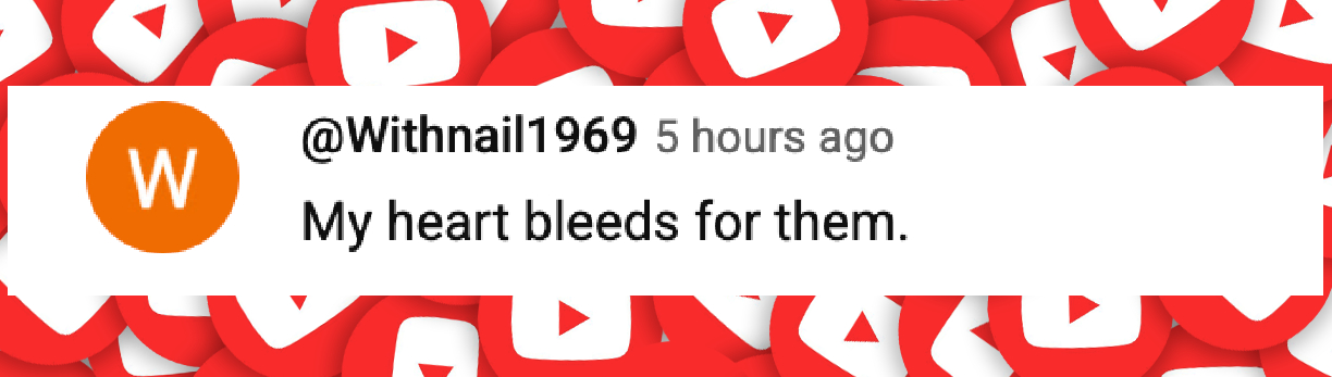 A fan comments on Anderson Cooper, Clarissa Ward, and Jeremy Diamond's live report following an air raid alert on June 23, 2025, in Tel Aviv, Israel. | Source: YouTube/CNN