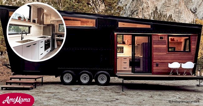 Couple create a stunning 300-square-foot home on wheels, and it's breathtaking