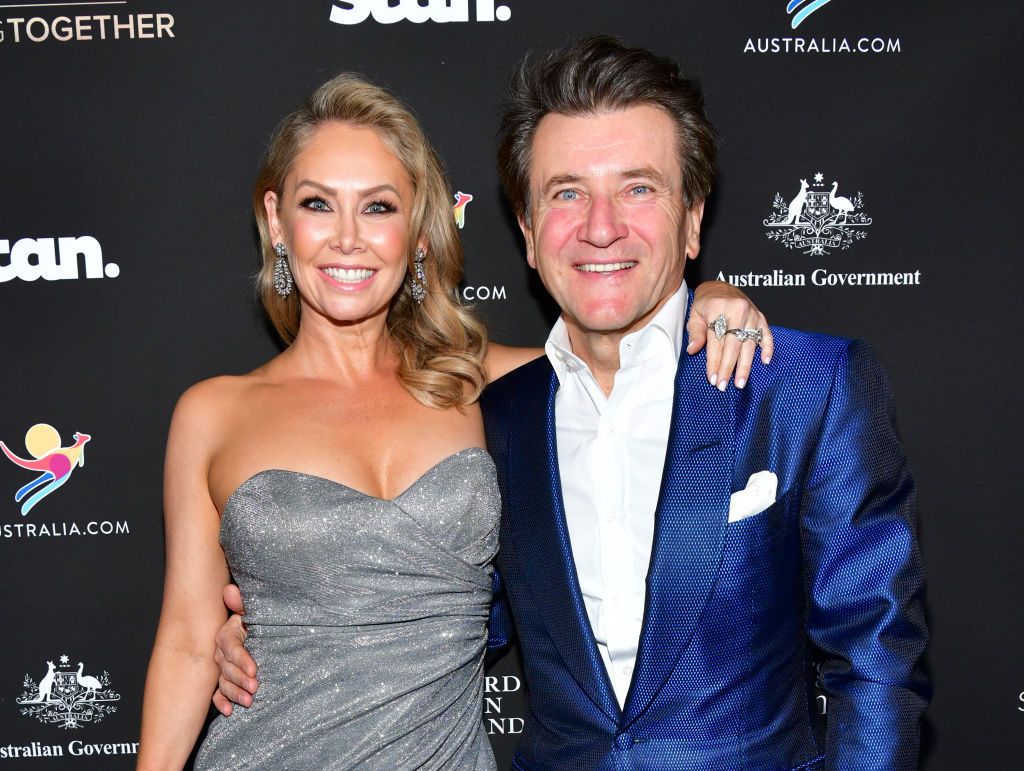 Kym Johnson and Robert Herjavec during the G'Day USA 2020 Standing Together Dinner at the Beverly Wilshire Four Seasons Hotel on January 25, 2020, in Beverly Hills, California. | Source: Getty Images