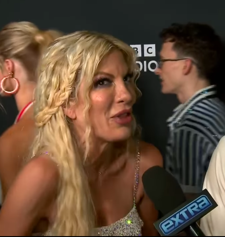 Tori Spelling speaking about her decision to join 