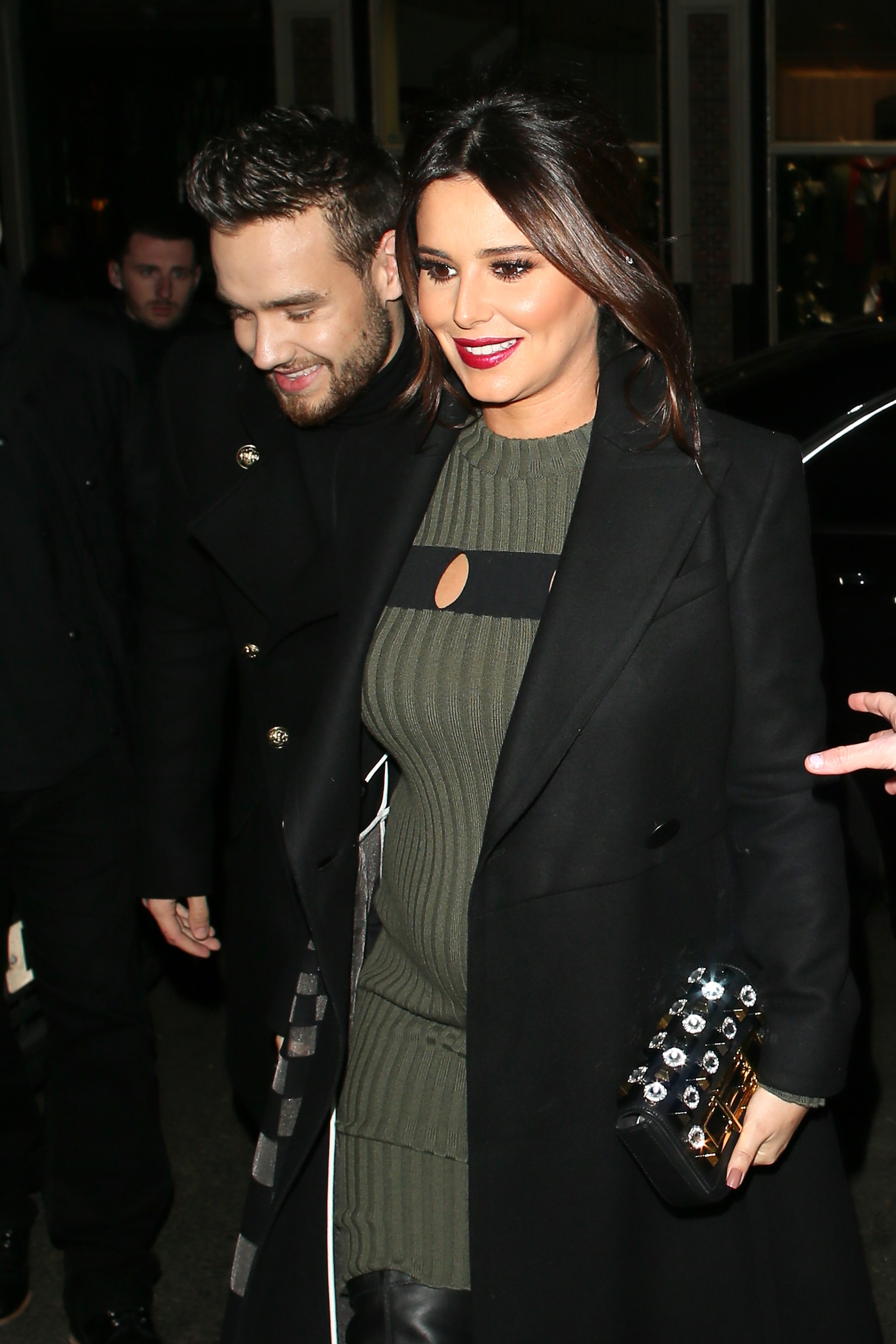 Liam Payne and Cheryl arriving at The Fayre of St James's Church on November 29, 2016, in London, England. | Source: Getty Images