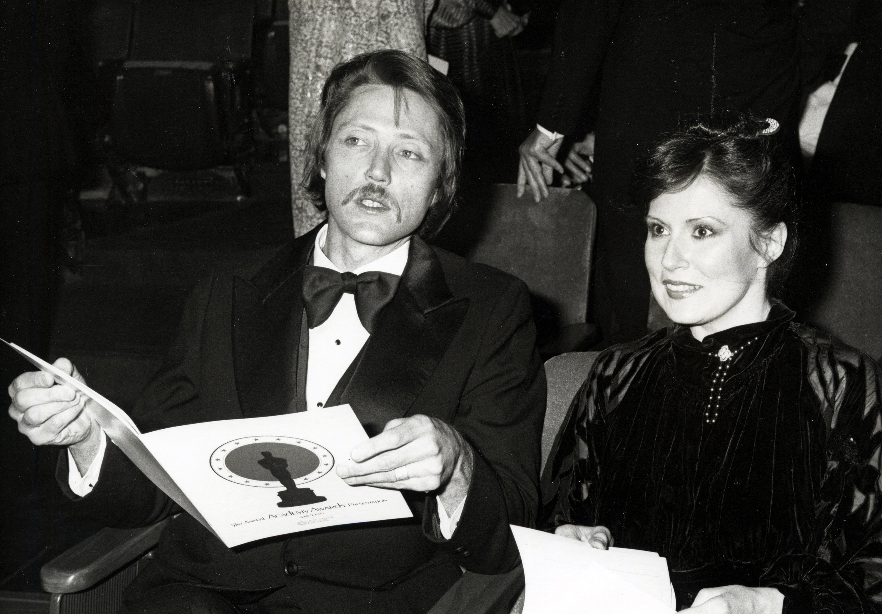 Christopher Walken y su esposa, Georgianne Walken, en la 51 edición de los Premios de la Academia el 9 de abril de 1979, en Los Ángeles, California. | Foto: Getty Images