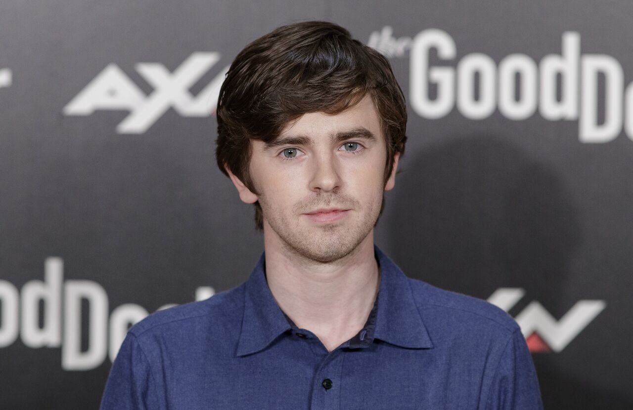 Freddie Highmore attends the "The Good Doctor" photocall at Urso hotel on March 26, 2019 in Madrid, Spain | Photo: Getty Images