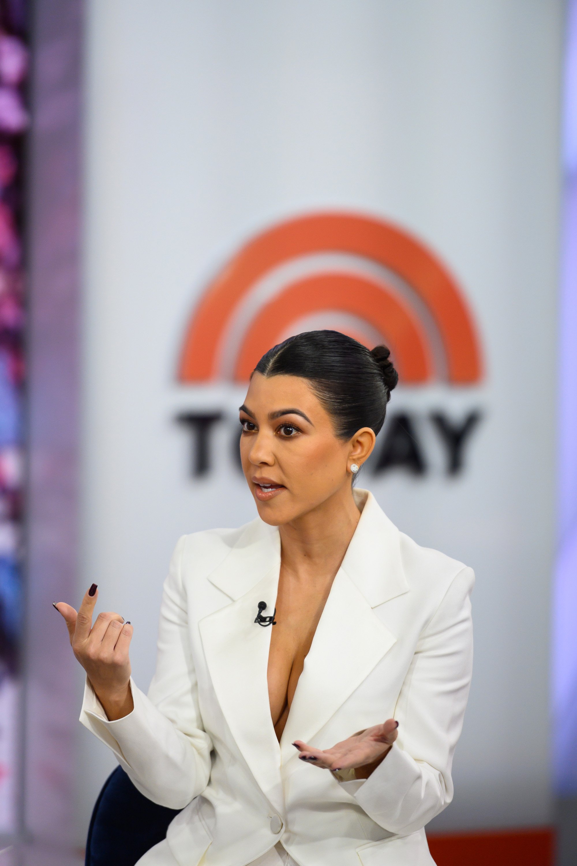 Kourtney Kardashian on the Today Show, February 7, 2019 | Photo: Getty Images
