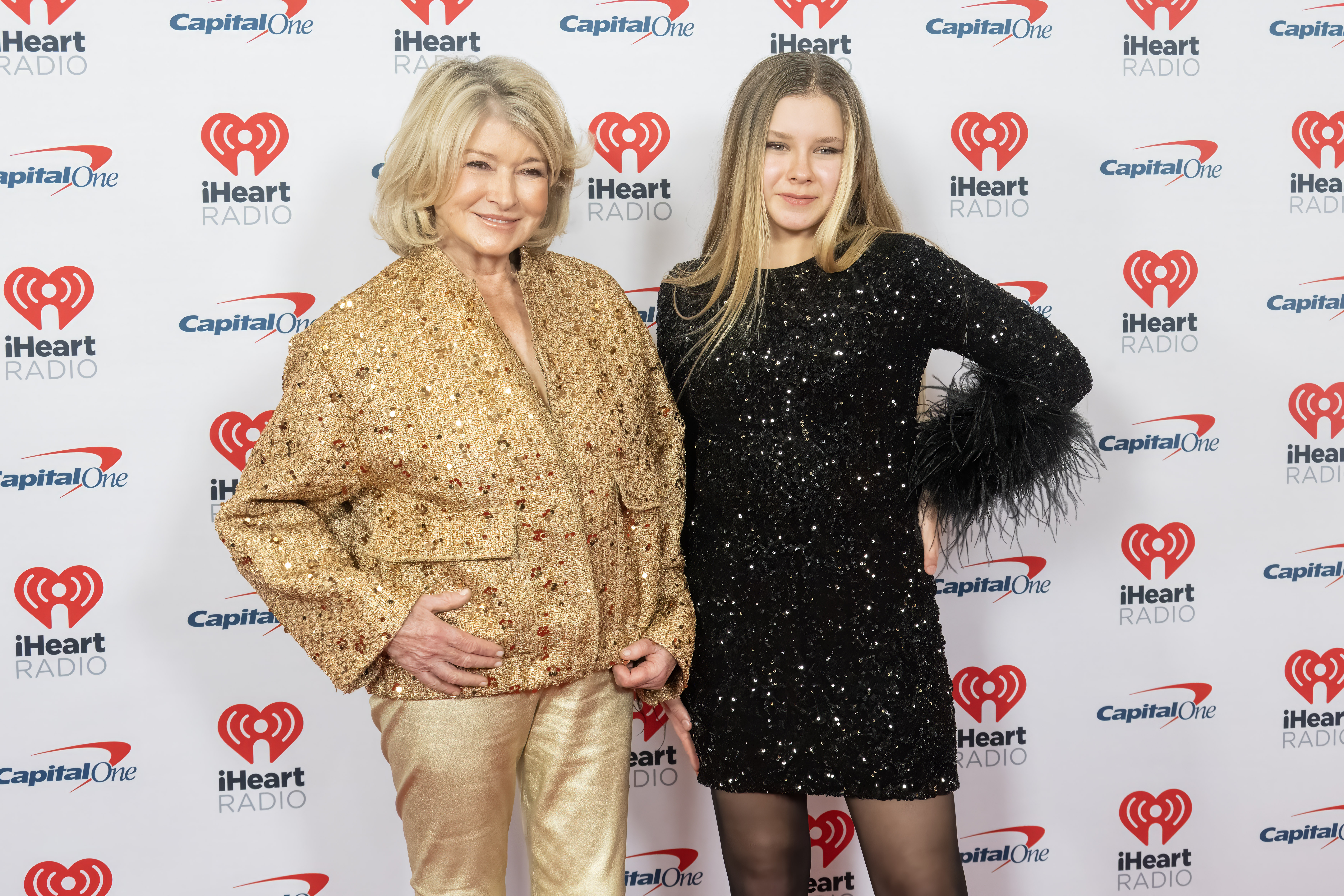 Martha Stewart and Jude Stewart attend iHeartRadio z100's Jingle Ball 2023 on December 08, 2023, in New York City | Source: Getty Images