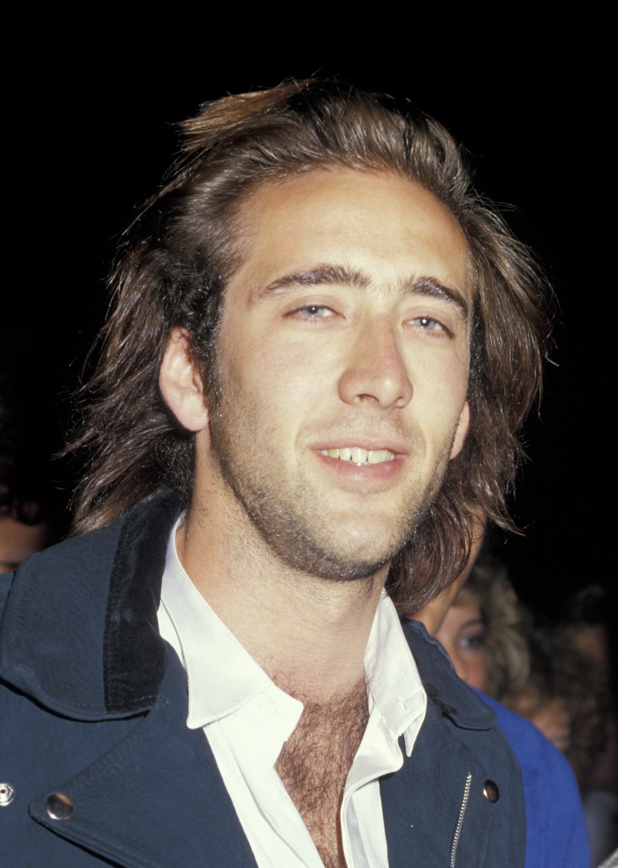 Nicolas Cage at the premiere of "Dragnet" on June 23, 1987. | Source: Getty Images