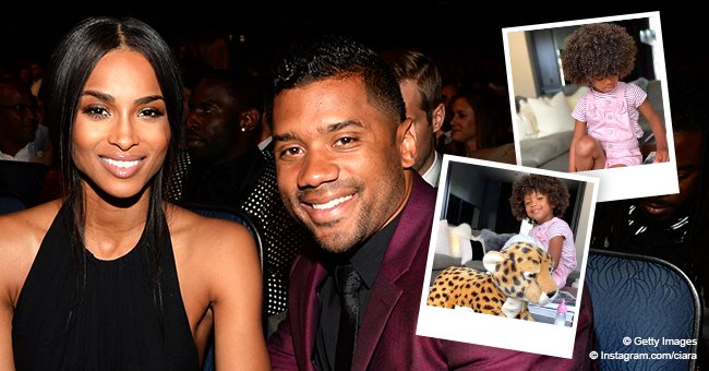 Ciara & Russell Wilson's Daughter Sienna Says She Is Happy on Her 3rd ...