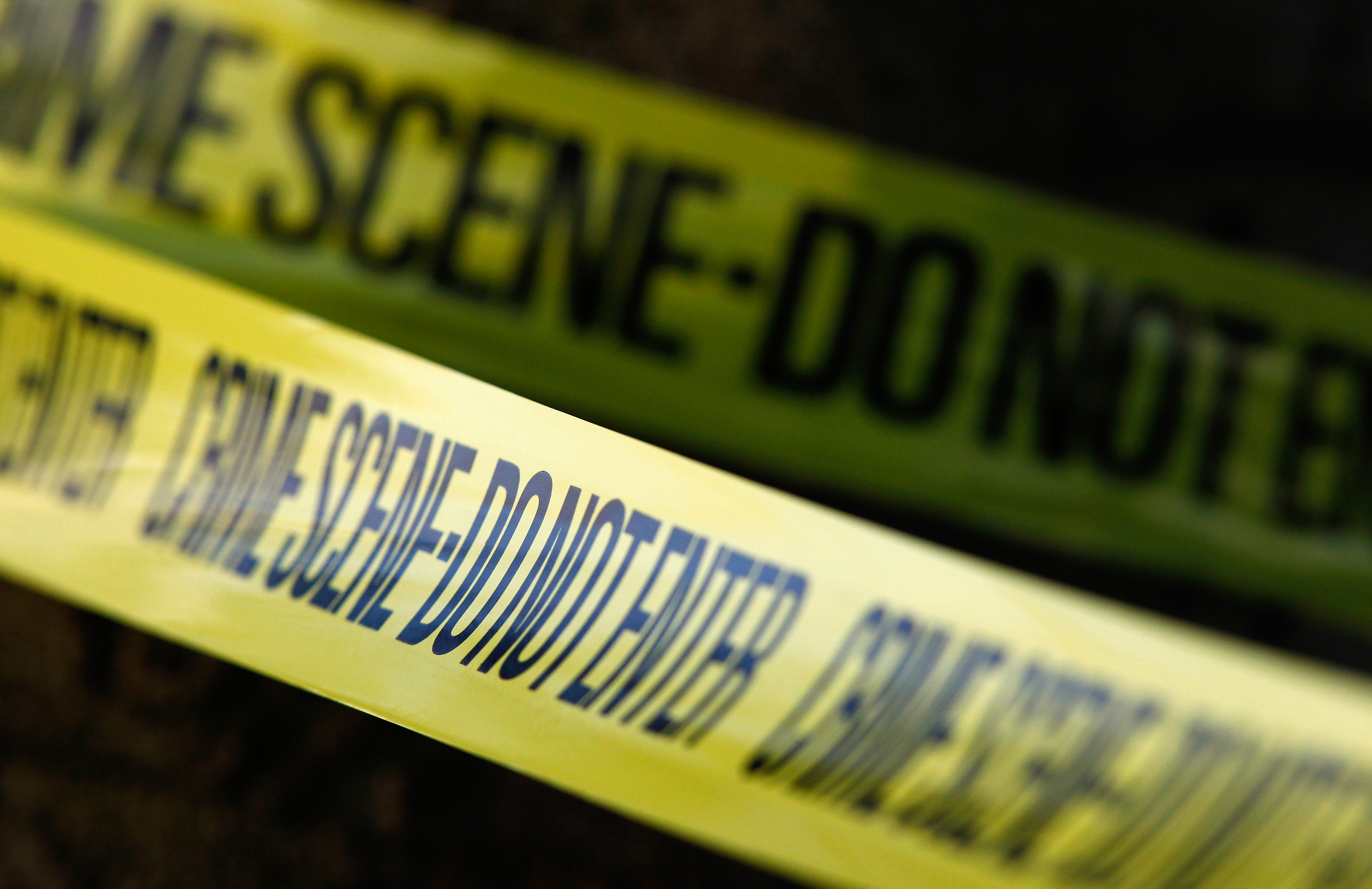 Police tape at a crime scene in Warrington, United Kingdom. | Source: Getty Images