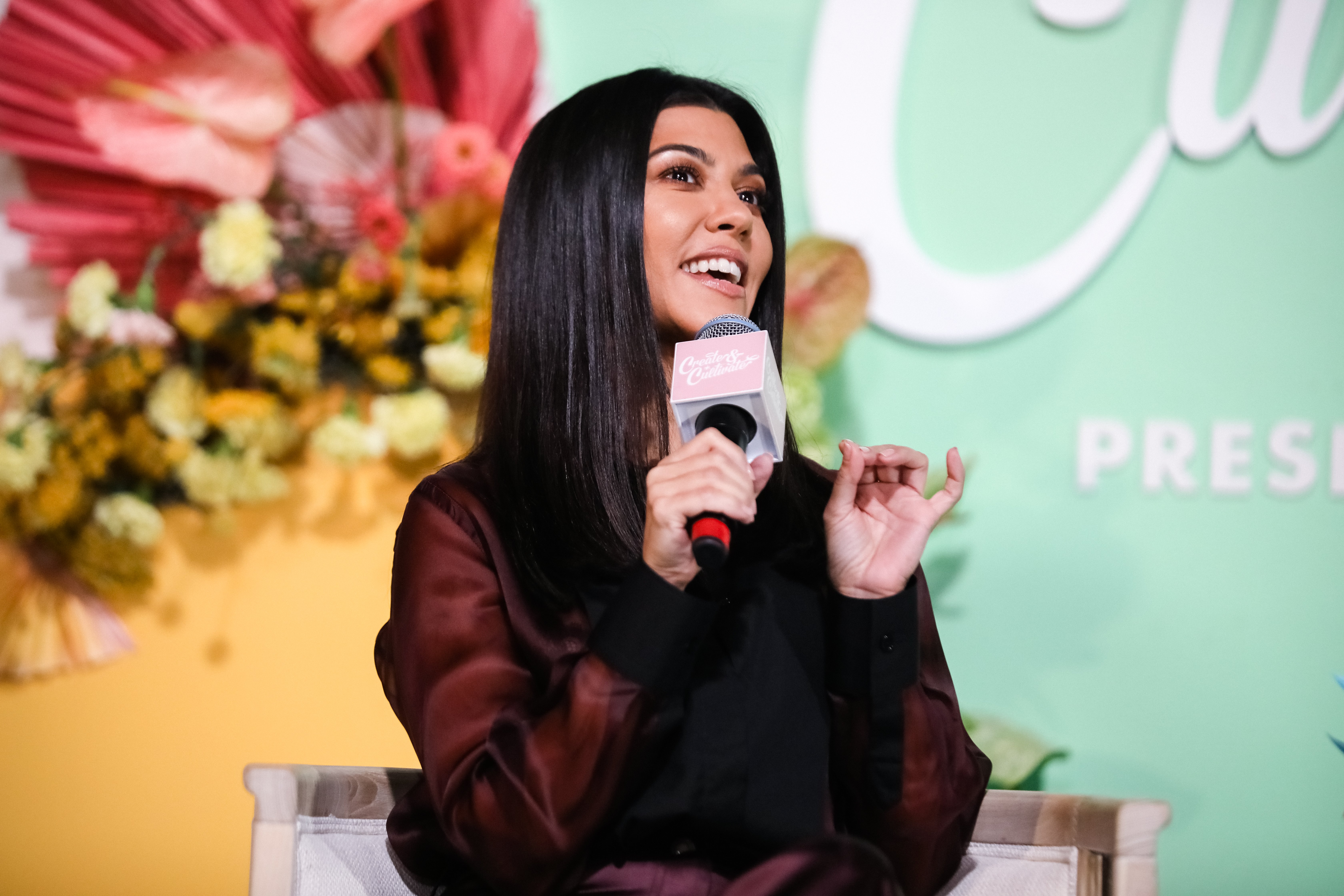 Kourtney Kardashian speaks onstage the Create & Cultivate Conference at SVN West on September 21, 2019 in San Francisco, California | Photo: Getty Images