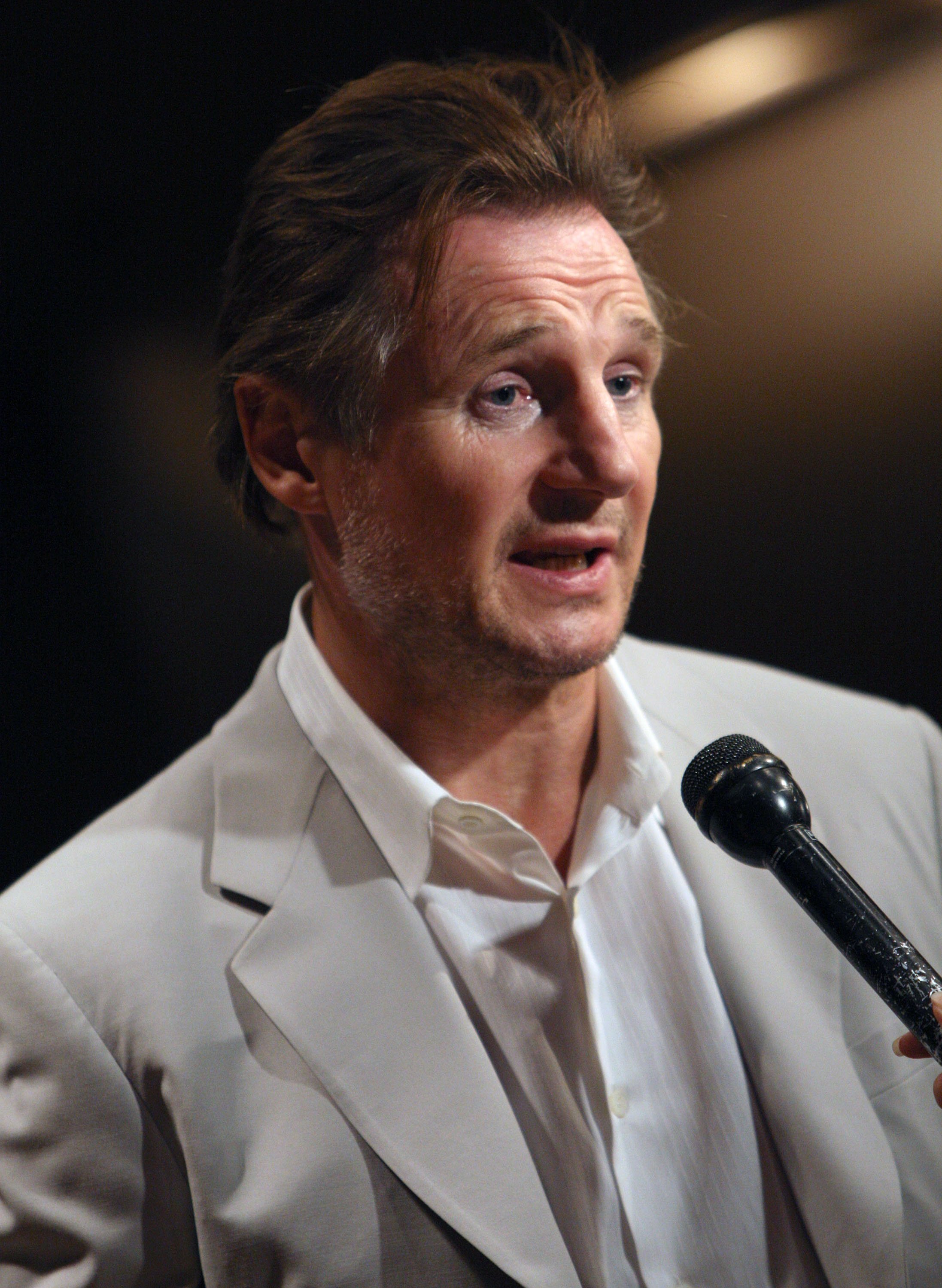 Liam Neeson besucht die Premiere von "Five Minutes of Heaven" im Tribeca Grand Hotel am 11. August 2009 in New York City |  Quelle: Getty Images
